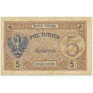 5 złotych 1924 - II EM.B - NAJRZADSZA SERIA