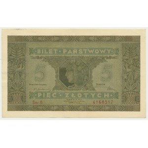 5 złotych 1926 - B - PIĘKNY