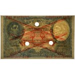 100 złotych 1919 - WZÓR - S.C. - niski nadruk