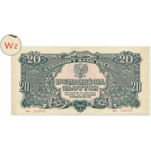 20 złotych 1944 ...owe - Wz - seria zastępcza - RZADKOŚĆ