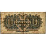 1 złoty 1944 ...owym - AC - DESTRUKT - PODWÓJNY AWERS