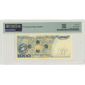 1.000 złotych 1975 - AU - PMG 66 EPQ - ogromna rzadkość