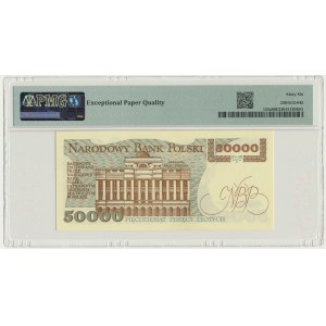 50.000 złotych 1989 - F - PMG 66 EPQ