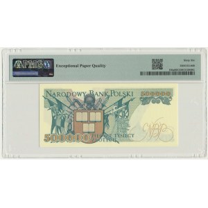 500.000 złotych 1990 - AD - PMG 66 EPQ