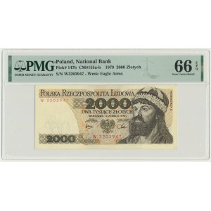 2.000 złotych 1979 - W - PMG 66 EPQ