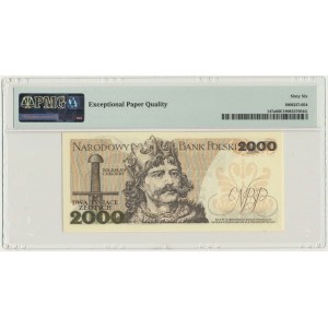 2.000 złotych 1977 - D - PMG 66 EPQ