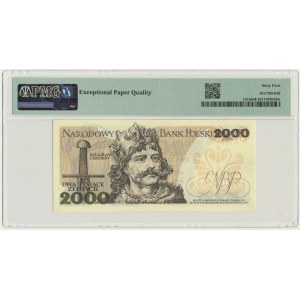 2.000 złotych 1977 - G - PMG 64 EPQ - wyjątkowa rzadkość