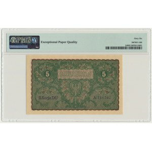 5 marek 1919 - II Serja DU - PMG 66 EPQ