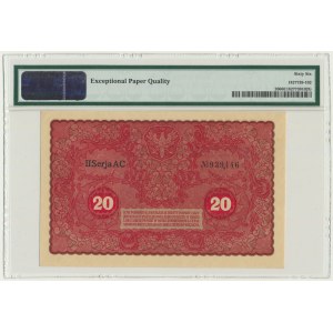 20 marek 1919 - II Serja AC - PMG 66 EPQ