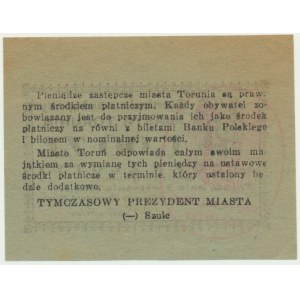 Toruń, 1 złoty 1939