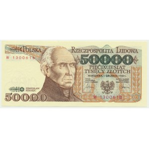 50.000 złotych 1989 - W -