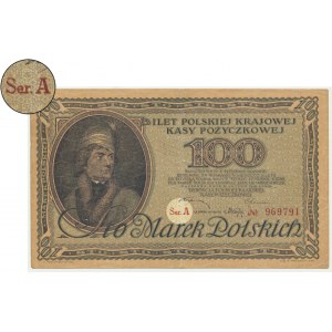 100 marek 1919 - Ser.A - pierwsza seria