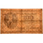 100 marek 1919 - X Ser. BG - PMG 20 - DUŻA RZADKOŚĆ