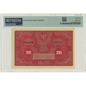 20 marek 1919 - II Serja FE - PMG 65 EPQ
