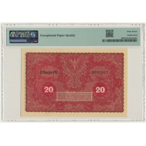 20 marek 1919 - II Serja FE - PMG 67 EPQ