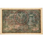 500 marek 1919 - I Serja BZ - PMG 64 EPQ