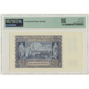 20 złotych 1940 - H - PMG 65 EPQ
