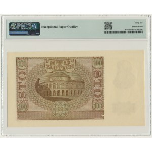100 zloty 1940 - ZWZ - B - PMG 66 EPQ