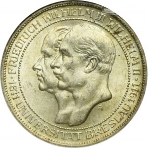 Germany, Kingdom of Prussia, Wilhelm II, 3 Mark Berlin 1911 A