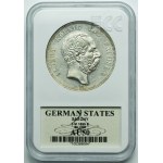 Germany, Kingdom of Saxony, Albert, 5 Mark Muldenhütten 1899 E