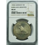 Germany, Weimar Republic, 5 Mark Berlin 1930 A - NGC MS64