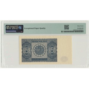 5 złotych 1946 - PMG 67 EPQ