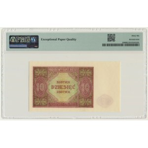 10 złotych 1946 - PMG 66 EPQ