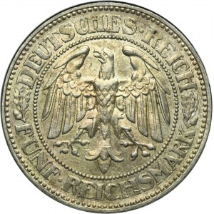 Allemagne, République de Weimar, 5 Marek Muldenhütten 1927 E - Chêne