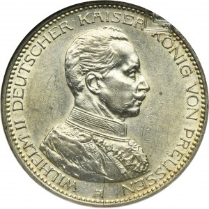 Allemagne, Royaume de Prusse, Guillaume II, 5 Marks Berlin 1914 A