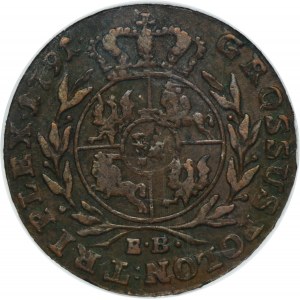 Poniatowski, Trojak Varsovie 1791 EB