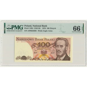 100 zlatých 1976 - AP - PMG 66 EPQ