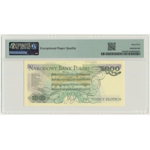 5.000 złotych 1982 - BY - PMG 65 EPQ