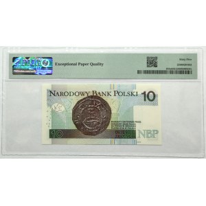 10 złotych 2012 - AA - PMG 65 EPQ
