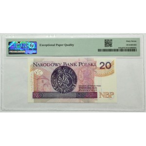 20 złotych 2012 - AA - PMG 67 EPQ