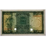 Danzig, 20 Gulden 1938 - SPECIMEN - A 000,000 - (C) - PMG 64 EPQ - RARE