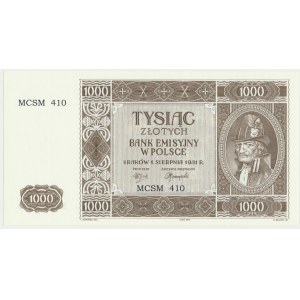 Krakowiak, 1.000 złotych 1941 - MCSM 410 -