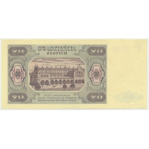 20 złotych 1948 - HT -