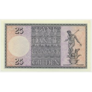 Danzig, 25 Gulden 1931 - B/C -