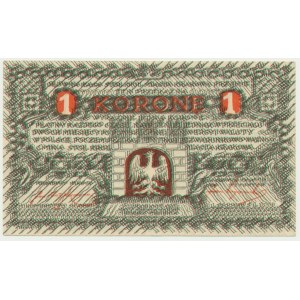 Cracovie, 1 couronne 1919 - A -