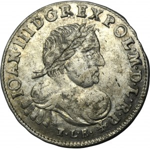 John III Sobieski, 1/4 Thaler Bromberg 1684 TLB