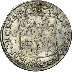 John III Sobieski, 1/4 Thaler Bromberg 1684 TLB