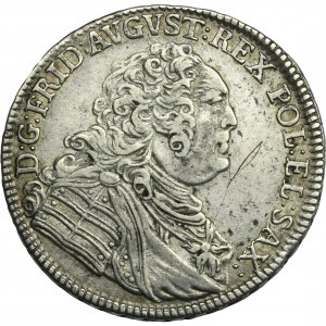 Augustus III of Poland, 2/3 Thaler Dresden 1763 FWôF