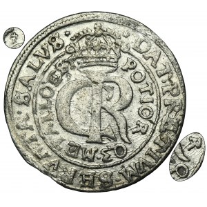 John II Casimir, Tymf Lviv 1663 - VERY RARE, without AT, ex. Potocki