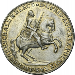 August III of Poland, Vicariate Thaler Dresden 1741