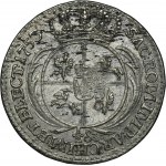 Augustus III of Poland, 3 Groschen Leipzig 1753 - RARE