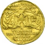 Augustus II the Strong, Vicariate ducat Dresden 1711 - VERY RARE