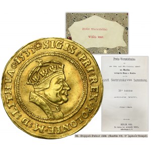 FEIN, Sigismund I the Old, 2 Ducats 1533 - EXTREMELY RARE, ex. Starzyńska