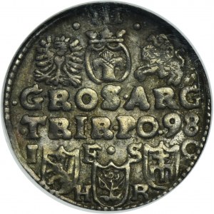 Sigismund III Vasa, 3 Groschen Bromberg 1598