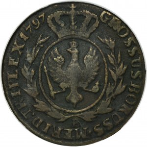 Prusse du Sud, Frédéric-Guillaume II, Trojak Wroclaw 1797 B