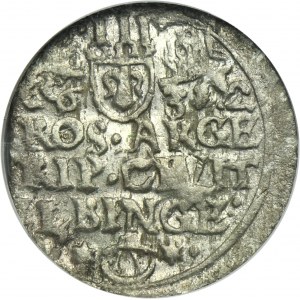 Elbing under Sweden, Gustav II Adolf, 3 Groschen Elbing 1632